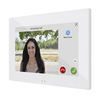 Zennio ZVIZ70V2GW Z70 v2, Glossy White