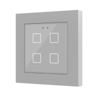 Zennio ZVIF55X4VTS korter 55 X2 vT, hõbedane