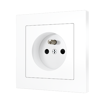 Zennio 8300005 + 8300006XX ZS55 – French Socket