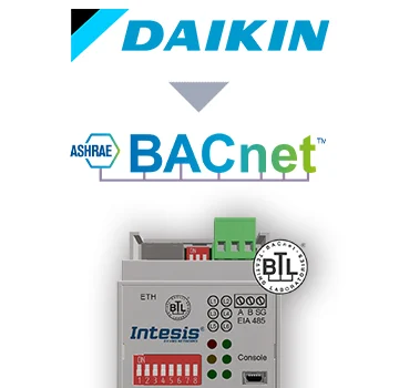 Intesis INBACDAI001I000  Daikin AC Domestic units to BACnet IP/MSTP Interface - 1 unit