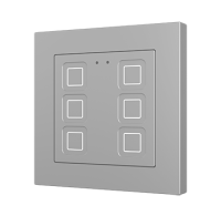 Zennio ZVIT55X6S Tecla 55 X6*, Silver