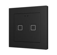 Zennio ZVIT55X2A Tecla 55 X2*, Black