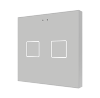 Zennio ZVIF2V2S Flat 2 v2, Silver