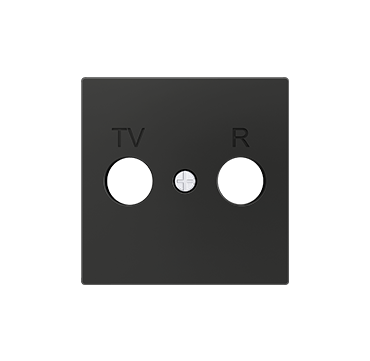Zennio 8300048 + 15XX ZS55 – TV-R Aerial Socket