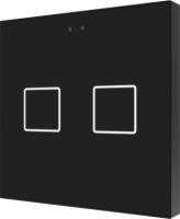 Zennio ZVI-F2 Flat 2, black