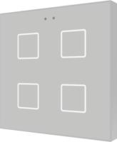 Zennio ZVI-F4 Flat 4, silver