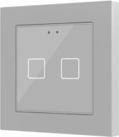 Zennio ZVI-F55X2-S Flat 55 X2, silver