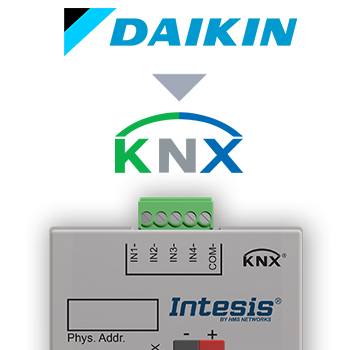 Intesis INKNXDAI001I100  Daikin AC Domestic units to KNX Interface with binary inputs - 1 unit