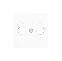 Zennio 8300048 + 15XX ZS55 – TV-R Aerial Socket