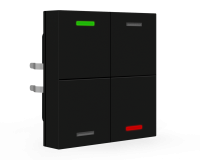 MDT BE-TAL600416.01 Push-button Lite 60 CH, black