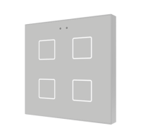 Zennio ZVIF4V2S Flat 2 v2, Silver