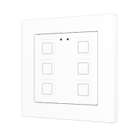 Zennio ZVIT55X6W Tecla 55 X6*, White