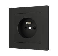 Zennio 8300005 + 8300006XX ZS55 – French Socket