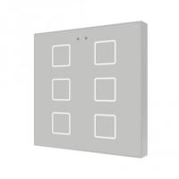 Zennio ZVIF6V2S Flat 6 v2, Silver