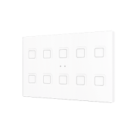 Zennio ZVIT55X10W Tecla XL X10*, White