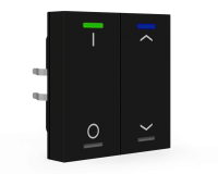 MDT BE-TAL600216.D1 Push-button Lite 60 CH, black