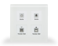 MDT RF-GTT4W.01 KNX RF+ Glass Push-button Plus