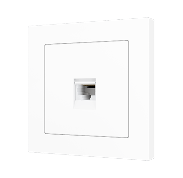 Zennio 8300009+47+12XX ZS55 – Single RJ45 outlet