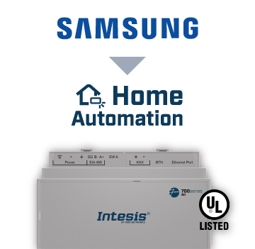 Intesis INMBSSAM064O000  Samsung NASA VRF systems to Modbus TCP/RTU or HA Interface - 64 units