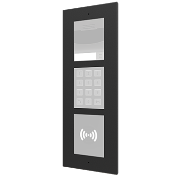 Zennio ZVP-FFRA3/B Flush installation – Frame – 3 modules