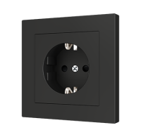 Zennio 8300003 + 8300004XX ZS55 – Schuko Socket
