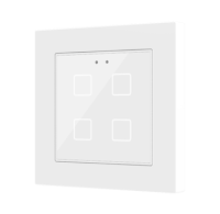 Zennio ZVIF55X4VTW korter 55 X2 vT, valge