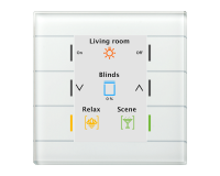 MDT BE-GT20W.02 Glass Push-button II Smart | series .02