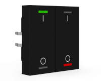 MDT BE-TAL60T216.B1 Push-button Lite 60 CH, black