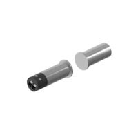 Zennio 990000109 тDoor/window flush-mounted contact, Chrome