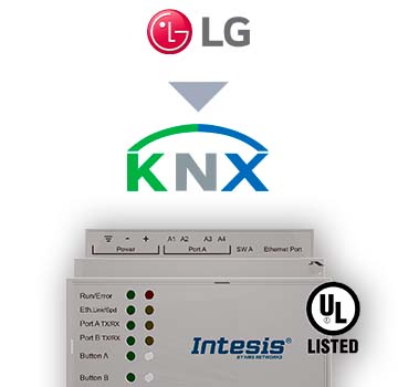 Intesis INKNXLGE064O000  LG VRF systems to KNX Interface - 64 units