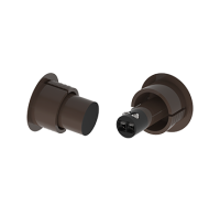 Zennio 990004612 Door/window flush-mounted contact, Brown