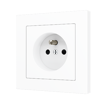 Zennio 8300005 + 8300006XX ZS55 – French Socket