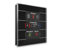 MDT BE-GT2TS.02S Glass Push-button II Smart | series .02