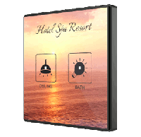 Zennio ZVI-SQTMD2-CUS Square TMD