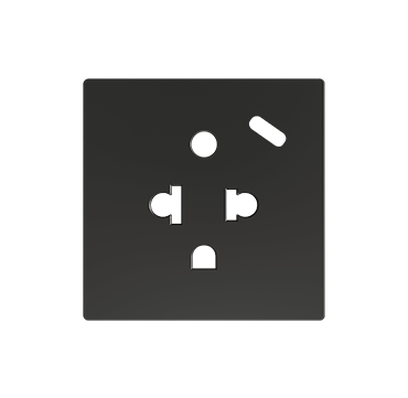 Zennio ZS55IEUA1US ZS55 – Euro-American socket with USB C