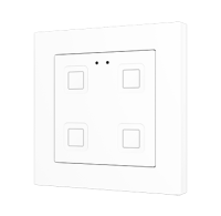 Zennio ZVIT55X4W Tecla 55 X4*, White