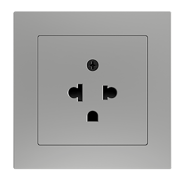 Zennio ZS55IEUAS+ZS55CEUAX ZS55 – Euro-American socket