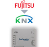 Intesis INKNXFGL001R000  Fujitsu RAC and VRF systems to KNX Interface with binary inputs (to remote controller) - 1 unit