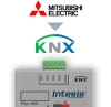 Intesis INKNXMIT001I100  Mitsubishi Electric Domestic, Mr.Slim and City Multi to KNX Interface with Binary Inputs - 1 unit