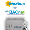 Intesis INBACMBM2500000  Modbus TCP & RTU Master to BACnet IP & MS/TP Server Gateway - 250 points