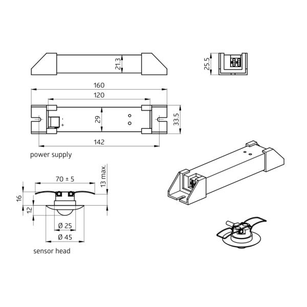 BEG Luxomat 93520 KNX Gen7 Deluxe occupancy detector PD9-KNXs-DX-FC