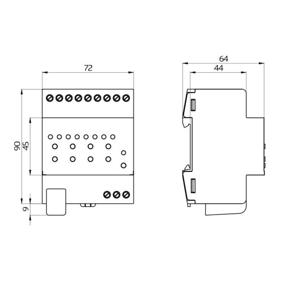 BEG Luxomat 93930 KNX ruloode ajamid SBA4-230 / 10 / H / KNX REG