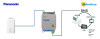 Intesis INMBSPAN001A000  Panasonic Air to Water (Aquarea H/J) to Modbus RTU Interface - 1 unit