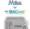 Intesis INBACMEB0200000  M-BUS to BACnet IP & MS/TP Server Gateway - 20 devices