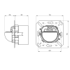 BEG Luxomat 93524 KNX Gen7 Standard occupancy detector Indoor 180-KNXs-ST covering not included