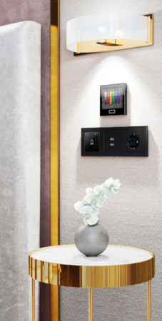 Zennio ZVI-Z35-S Z35 Capacitive touch panel with a 3.5” display, Silver