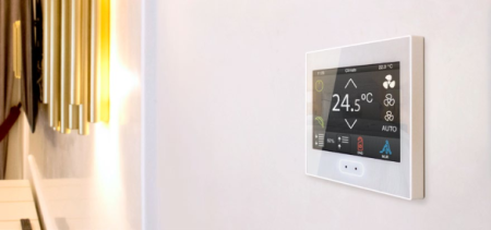 Zennio ZVI-Z35-S Z35 Capacitive touch panel with a 3.5” display, Silver