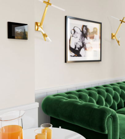 Zennio ZVIZ40GW Z40, Glossy White