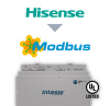 Intesis INMBSHIS064O000  Hisense VRF systems to Modbus TCP/RTU Interface - 64 units