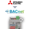 Intesis INBACMIT001I000  Mitsubishi Electric Domestic, Mr.Slim and City Multi to BACnet IP/MSTP Interface - 1 unit